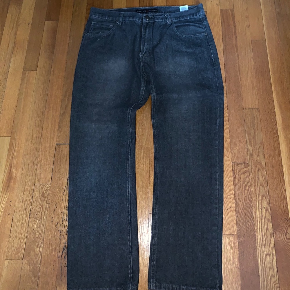 Beverly Hills Polo club black jeans. Size 38 X 32